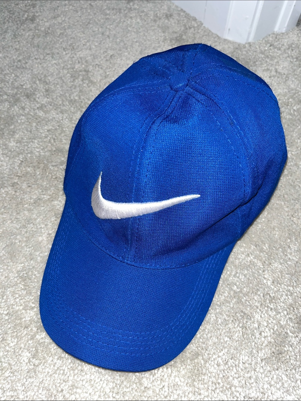 Nike Royal Blue Cap with White Swoosh